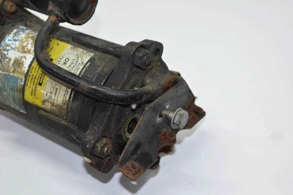 Jaguar XJS 1988 V12 unidad de compresor de aire acondicionado con polea de embrague 13056 Foto 2 de 4