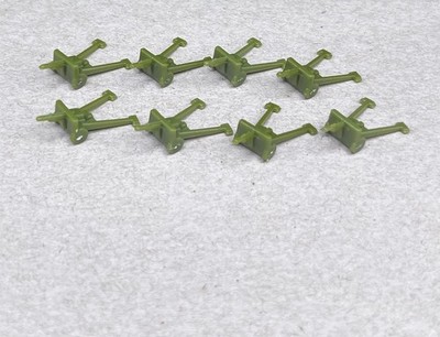 Axis and Allies United States Artillery Units Green 8 Replacement Piece Lot Game