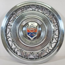  One Vintage 1955-1956 Dodge Lancer Wire Hubcap Wheel Cover Used 