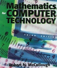 Mathematics for Computer - Paperback, by Robert McCullough - Acceptable