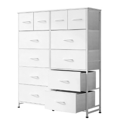 12-Drawer Dressing Table Storage Cabinet Closet Organizer - 4 colours selection