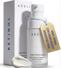 Retinoid Cream - 4.25 Retinol Night Moisturizer for Face Neck with Collage...