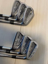 Callaway RAZR x-forged Iron Set Flex S 6 Pieces dynamic gold Right Handed F/S