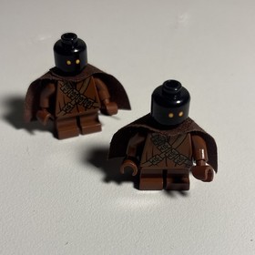 Two Rare Lego Star Wars Jawas as shown here from vintage set 10144