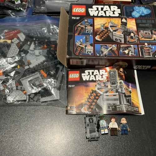 LEGO Star Wars 75137 Carbon-Freezing Chamber With Instructions & Minifigs