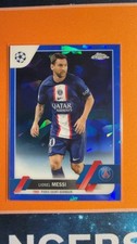 2023 Topps Chrome Lionel Messi Blue Sapphire Parallel #1 Soccer Card ⚽✨