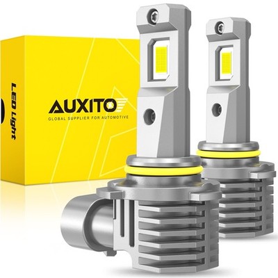 AUXITO H10 LED Fog Driving Light Bulbs Kit 9145 White 6500K Super Bright Pair