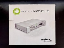 Matrox MXO2 LE With MAX - A/V Breakout Box with Express/34 Laptop Card  Cable