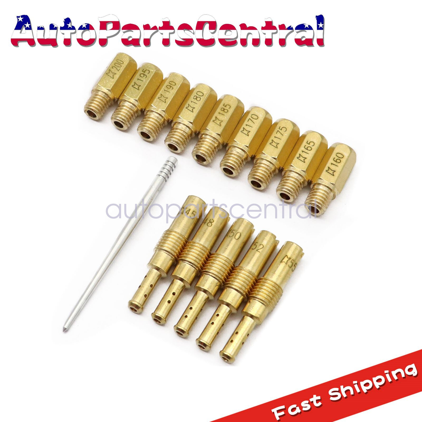 Main Jet Kit 160200 Pilot Jet for Keihin FCR PWK Honda TRX 450R 0609