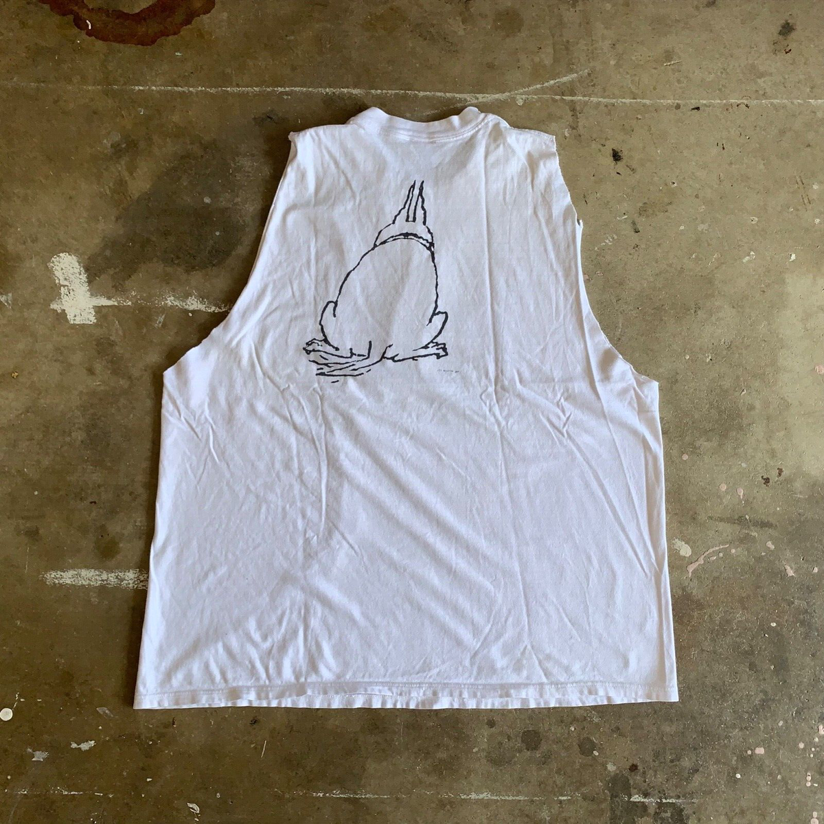 80s VINTAGE THE NEW YORKER MAGAZINE DOG T-SHIRT SZ XL NEW YORK NYC