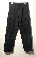 5.11 Tactical Pants Mens Black Cargo Ripstop Double Knee Medium 31.5-35 In Waist