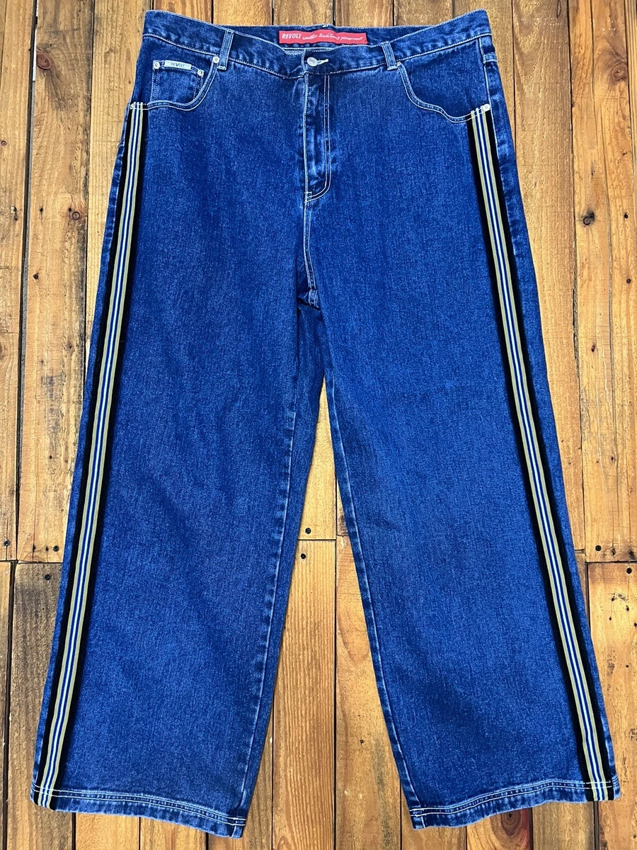 Jeans with stripe down hotsell side