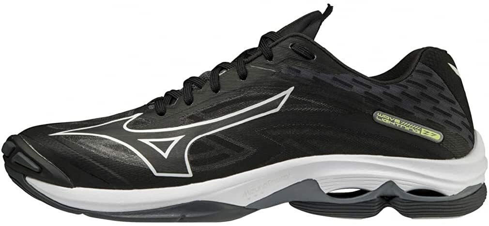 Волейбольные кроссовки MIZUNO WAVE LIGHTNING Z7 V1GA2200 Черно-зеленые US927 см 37190₽