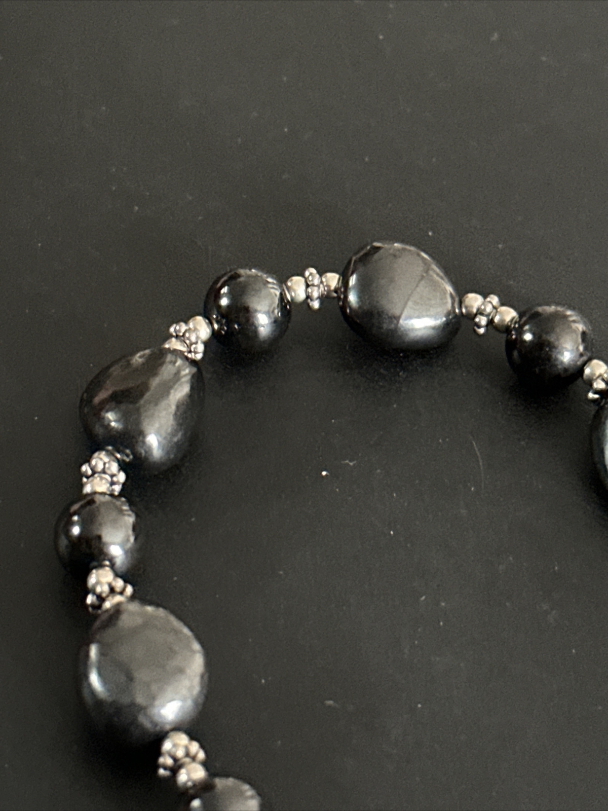 Very Beautiful Solid Silver Designer Craft Shungi… - image 3