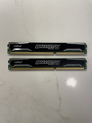 Ballistix Sport Crucial UDIMM  Memory 16gb Kit 8GB X2