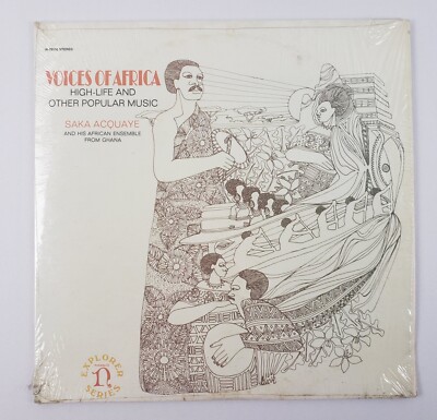 Saka Acquaye Voices of Africa High Life LP USA 1969 Ghana Nonesuch