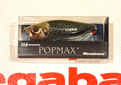 Megabass Pop Max OG - Édition Limitée GYORIN HEAD, Couleur Rare, NIB, Pêche Bass