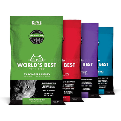 World's Best Cat Litter Original Clumping 28lb/12.7kg eBay