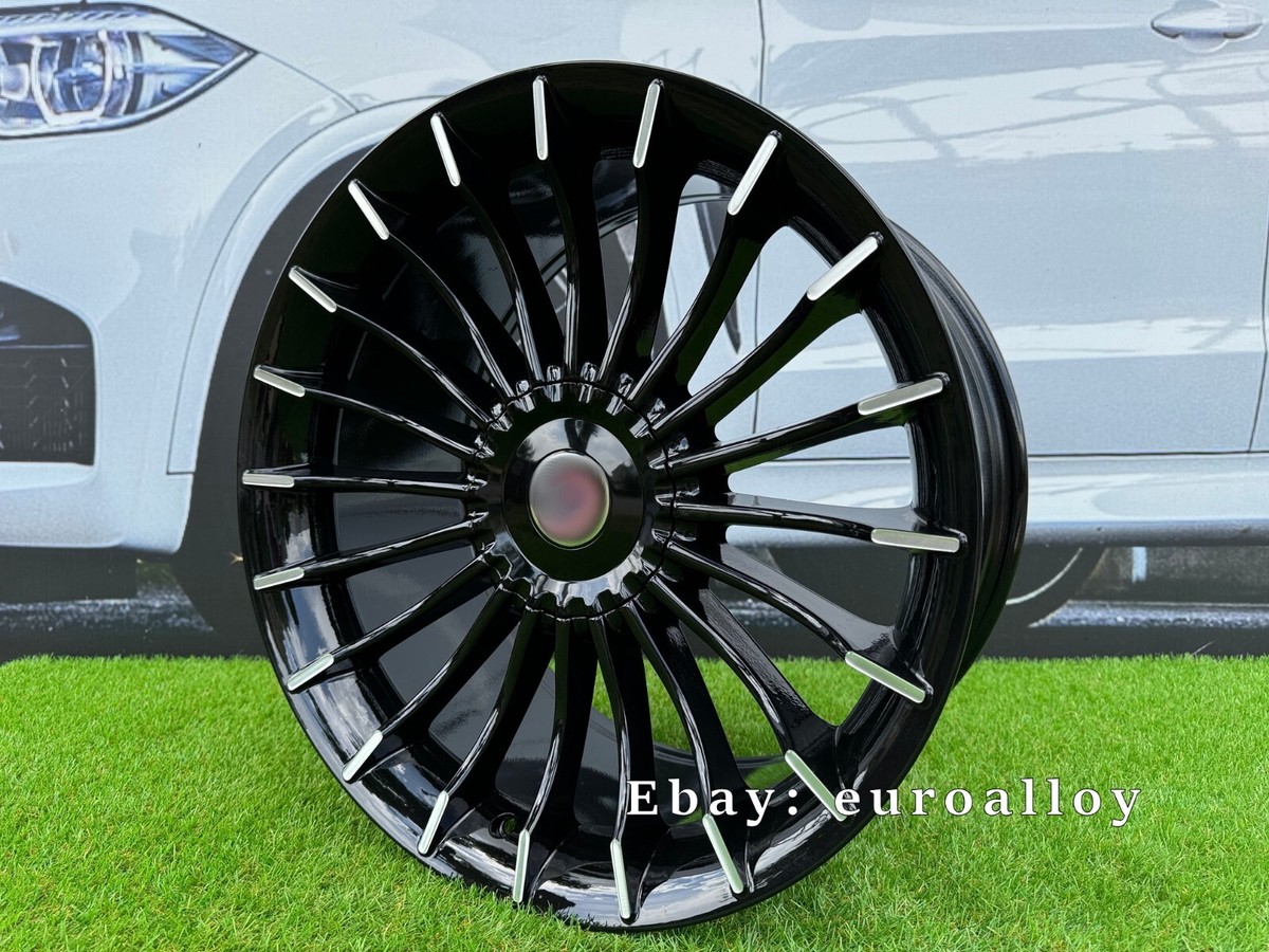 4 x 19 Inch 5x120/5x112 Alpina Style Silver Wheels: Fits For BMW