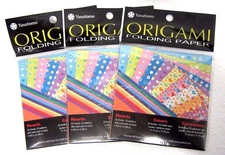  60 Sheets Square Origami Folding Paper HEARTS 4855 (4 5/8 in)