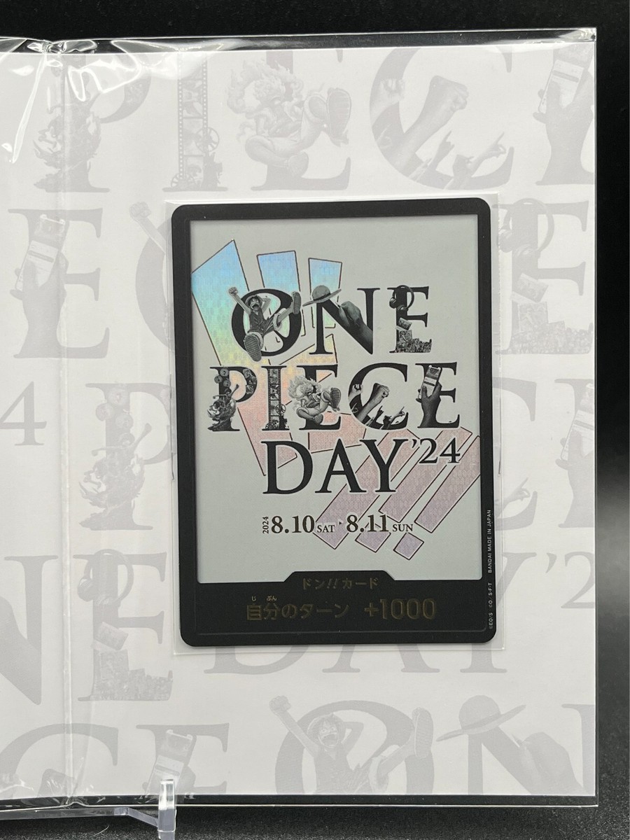 Premium Card Collection ONE PIECE DAY 2024 Luffy Promo ONE Premium Card Collection ONE PIECE DAY 2024 Luffy Promo ONE
