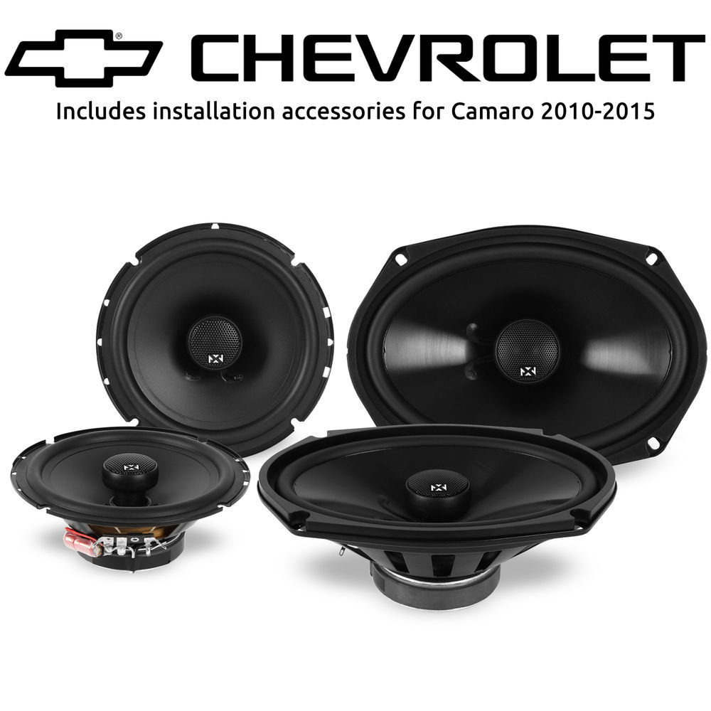 Chevy Camaro 2010-2015 Factory Speaker Upgrade NVX NSP65 NSP69 Kit