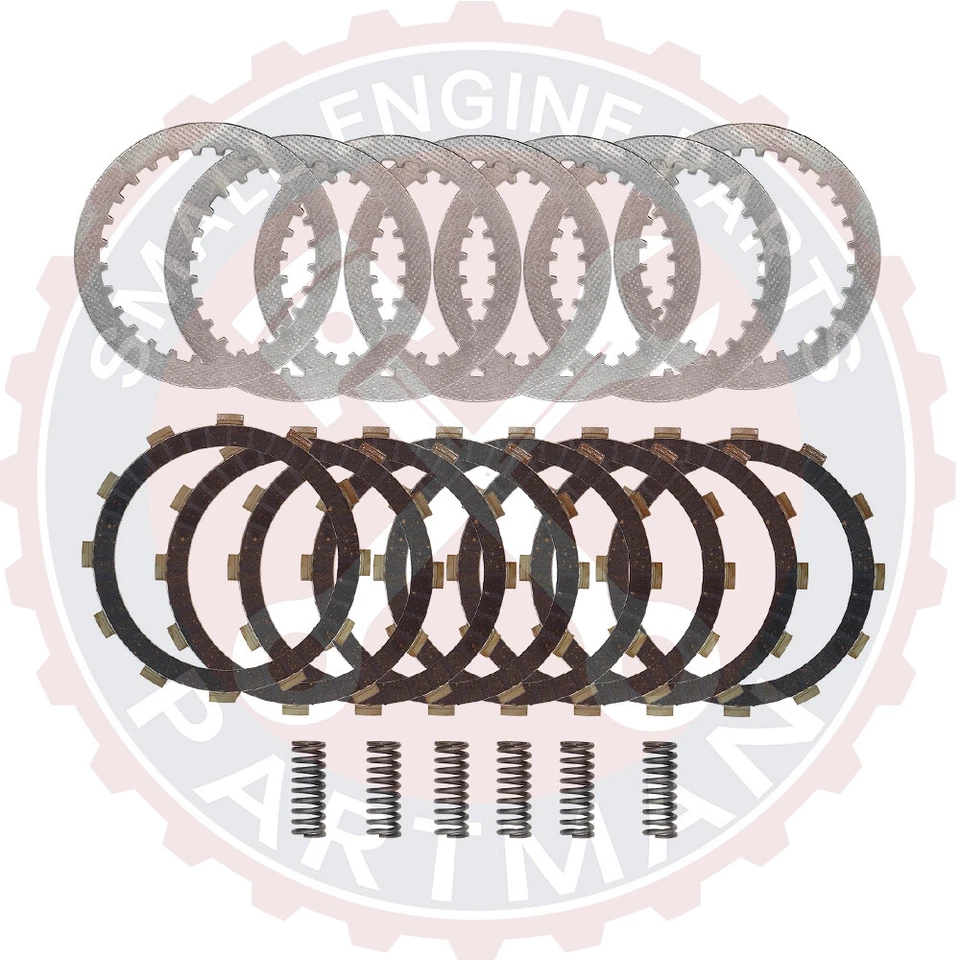 Clutch Friction Steel Plates And Springs Kit for Honda XL600R 1983-1987 - Image 2 of 4