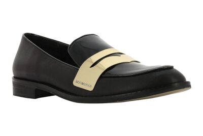 Juicy Couture elegante flache Schuhe Venice Damen Leder