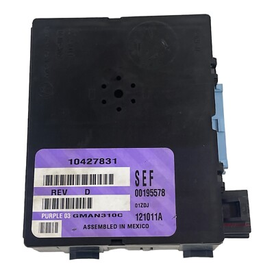 Body Control Module for 1997-2005 Pontiac Montana Grand Prix Trans Sport ACDELCO