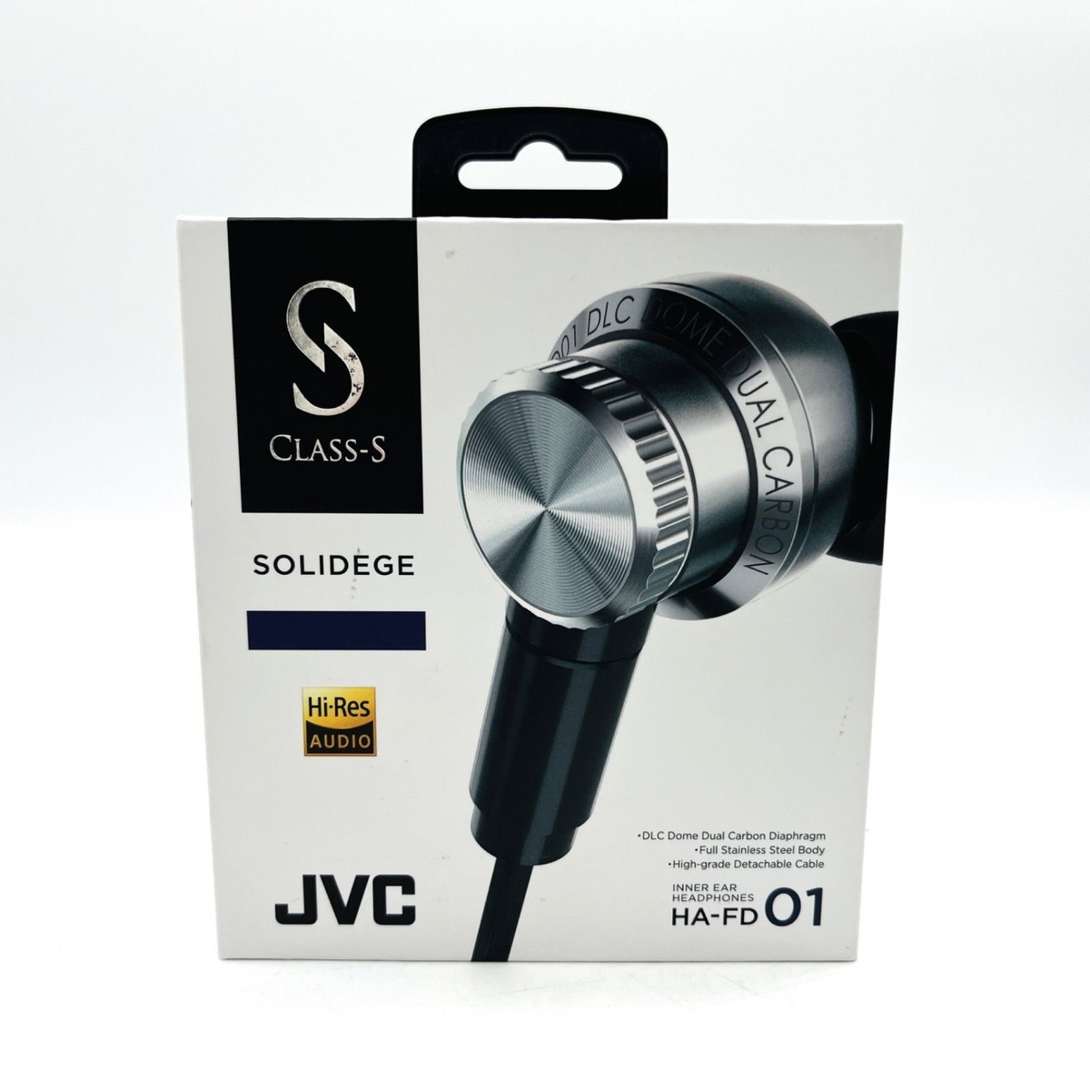 KENWOOD - Y1102　JVC HA-FD01 JVC KENWOOD HA-FD01 canal earphone CLASS - S SOLIDEGE from