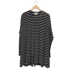Med Show Me Your Mumu Striped Oversized Will Tunic Mini Dress Women's Longline
