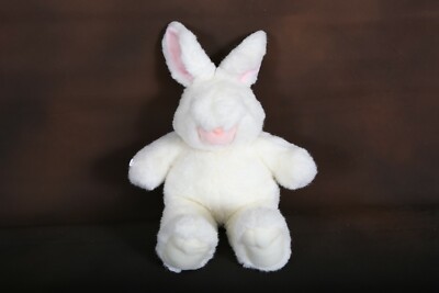 Vintage Soft White Rabbit Toy GUND 1992 Plush Stuffed Animal | eBay
