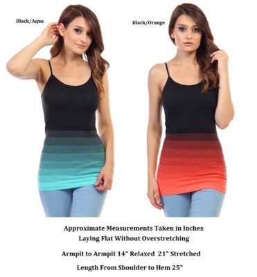 Women's Camisole Tank  Top One Size S-L