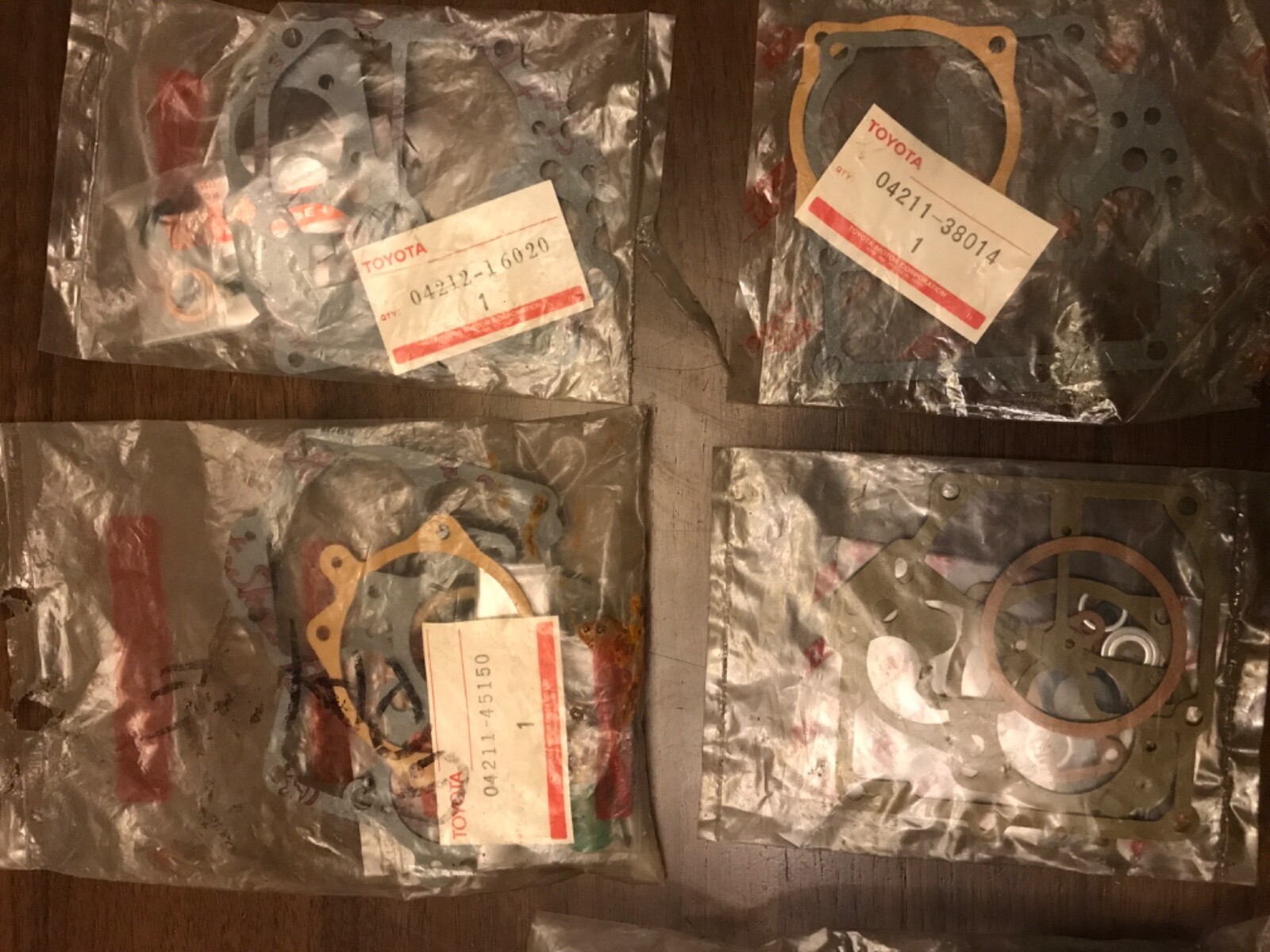 OEM NOS Carburetor Rebuild Kits 19751988 Toyota 20R 22R LOT 14 + extras!!!!!! eBay