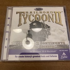 Railroad Tycoon II Special Edition PC CD-ROM Windows95 Mac