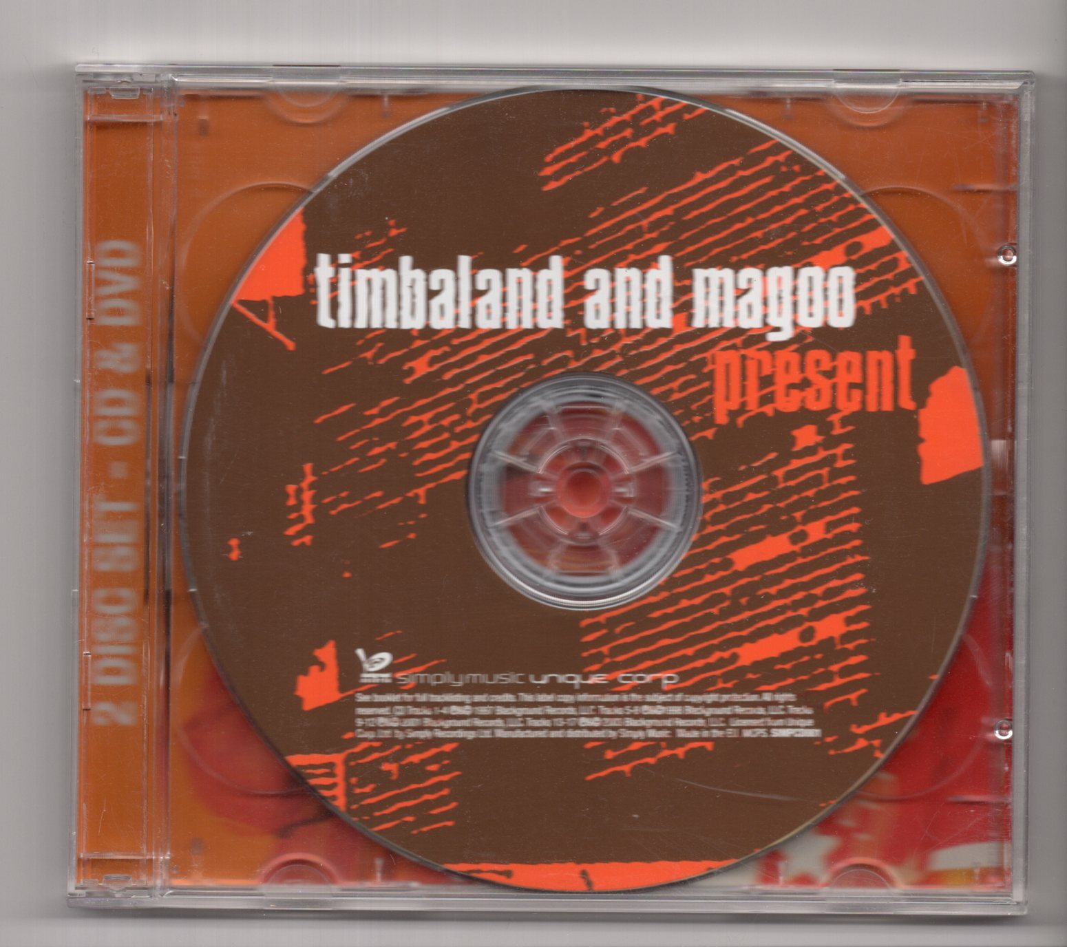 (IY141) Timbaland & Magoo, Present - 2004 CD + DVD