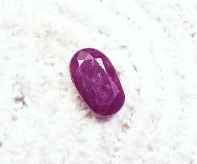 100% Natural Red Ruby 5.40 Ct Certified Loose Gemstone With Free Gift
