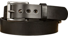 Black Smooth Edge Max Thickness Bullhide Belt Quality USA Handcrafted