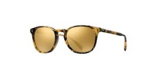 OLIVER PEOPLES FINLEY ESQ PALMIER SOLEIL AMBER GOLDTONE SUNGLASS OV5298SU 1622W4