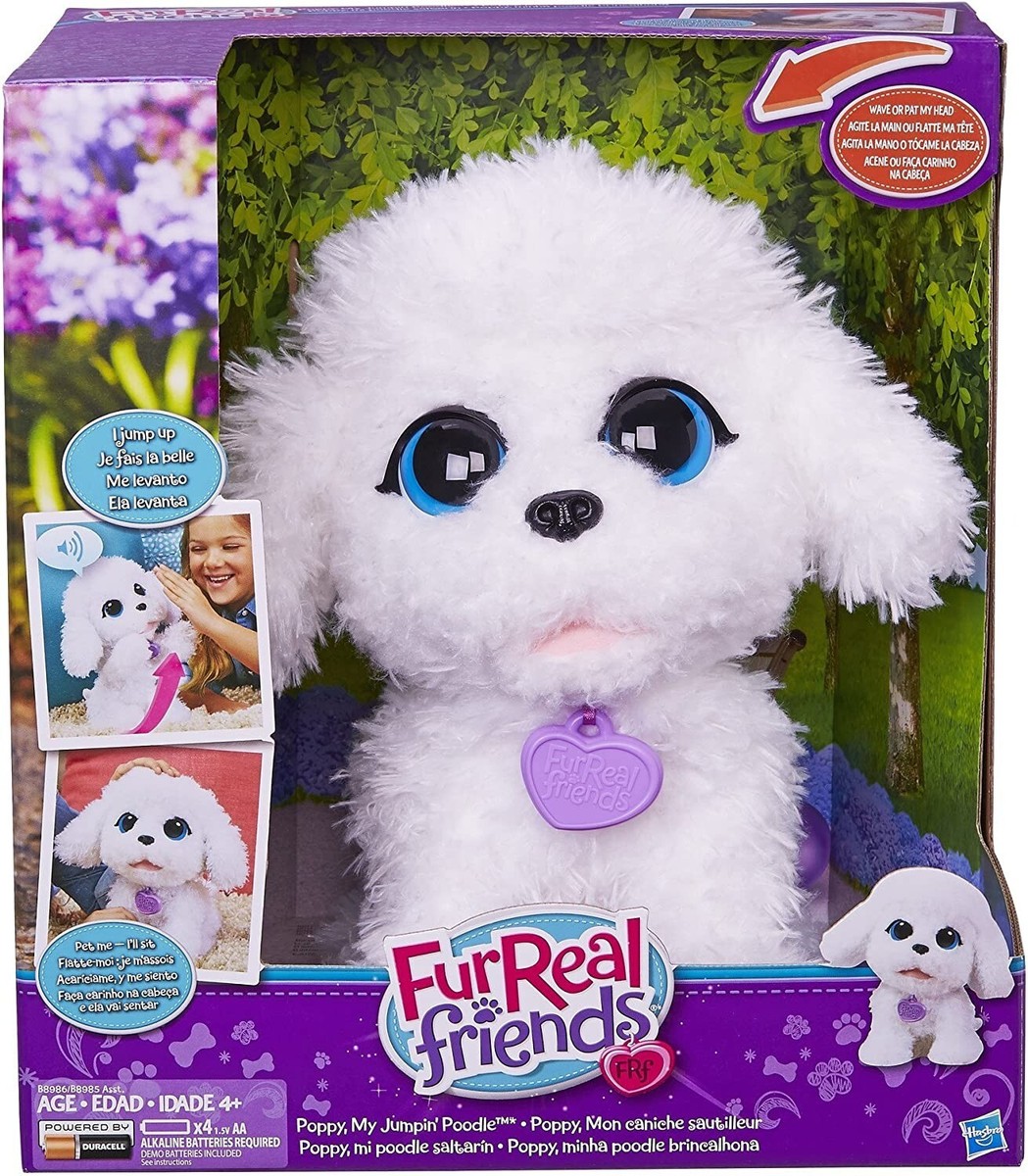 NEW FurReal Friends POPPY MY JUMPIN' POODLE Puppy Dog Interactive