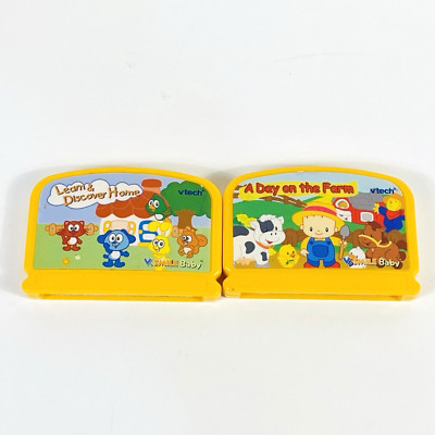 A Day On The Farm and Learn & Discover Home For Vtech Vsmile Baby