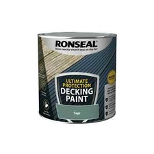 Ronseal Ultimate Decking Paint 2.5L/5L - Revive - Rescue Protect Deck Wood