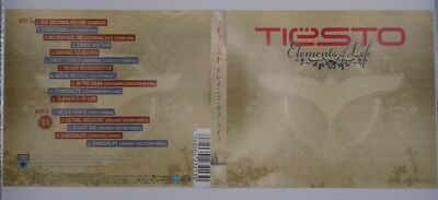 DJ TIËSTO Elements Of Life JAPAN CD AVCD-23213-4 2007 OBI s11608