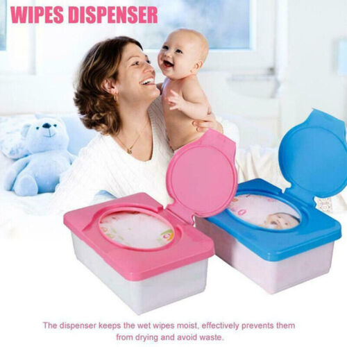 Feucht Seidenpapier-Etui Baby Feuchttücher Serviette Aufbewahrungsbox Halter Behälter Büro Auto - Bild 4 von 12