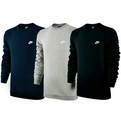 Nike Mens Crew Neck Jumper Sweatshirts 