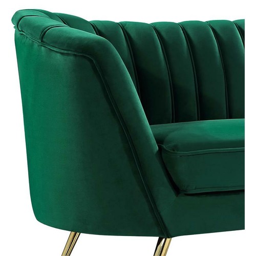 Meridian Furniture Margo Green Velvet Chair eBay