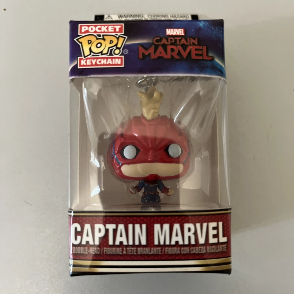 [Funko] Pocket PoP! Keychain - Captain Marvel - Captain Marvel (mask) - Photo 1/1