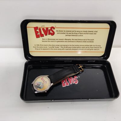 Elvis Presley Enterprises 1994 Uhr Limited Number RAR + Blechdose