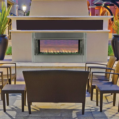 Superior Vre 4500 Outdoor Gas Fireplace Vent Free See Through Ebay