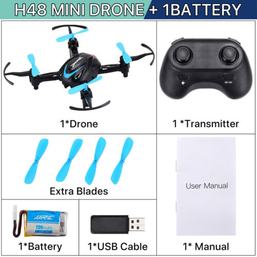 JJRC H48 Mini 4CH 6 Axis Gyro Remote Control Mini Pocket Drone Roll Mode Micro - Picture 13 of 14